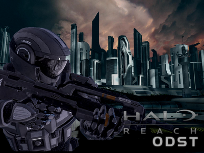 Halo Reach ODST Mockup