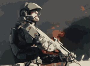 RelentlessRecusant Marine in 16 Against Smoke