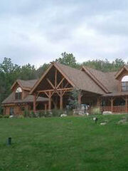 Gardiner logcabin