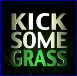 Kick some grass logo