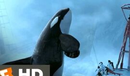 Killerwhales jumping