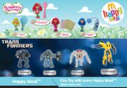 McD ZA Strawberry Transformers