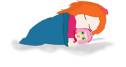 Me sleeping by missluckychan29-d6pypuv
