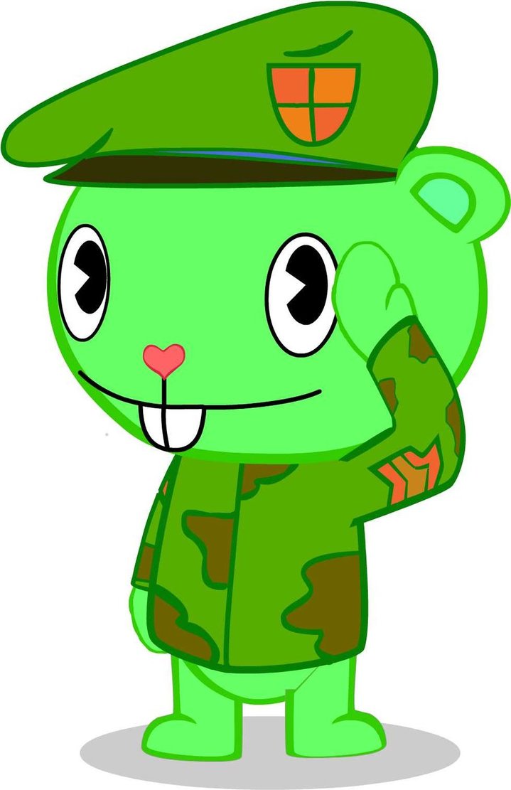 Фото флиппи из happy tree friends