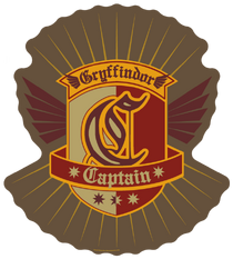 Gryffindor Quidditch Captain Patch