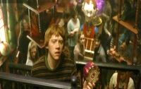 Ron Weasley at their WWW joke shop