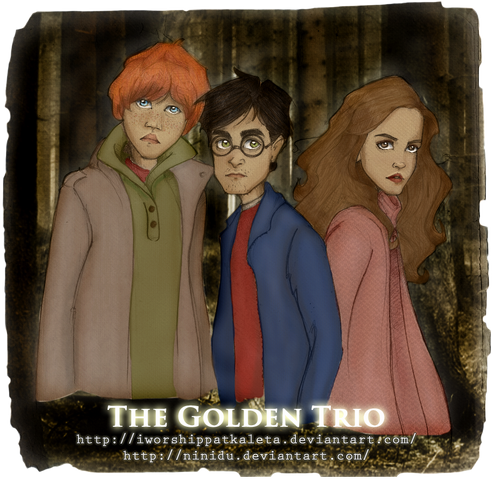 File:Golden Trio Deathly Hallows.png
