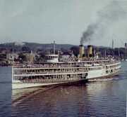 Hudson River Steamboat-1