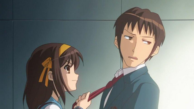 File:HaruhiSuzumiyaPullsKyon'sTie.png