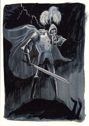 Haunted mansion knight