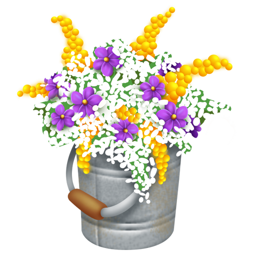 File:Yellow Flower Bucket.png
