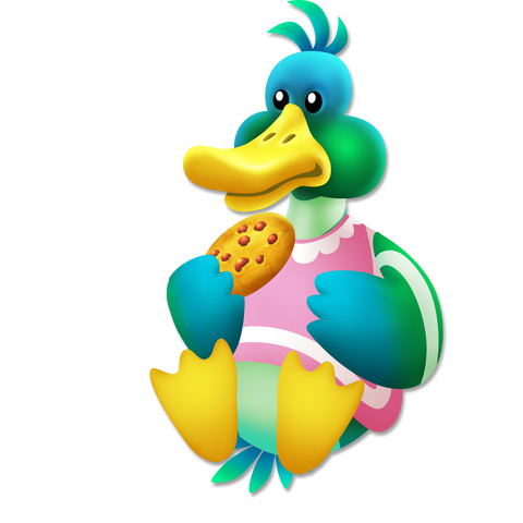 File:Duck Cookie.png