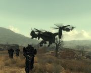 Soldiers and Dropship
