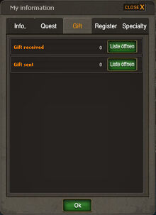 Gift Tab