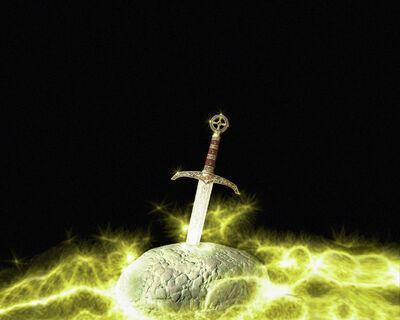 Sword-in-the-rock
