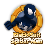 Black suit spider man