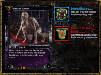 InfectedZombie equipment