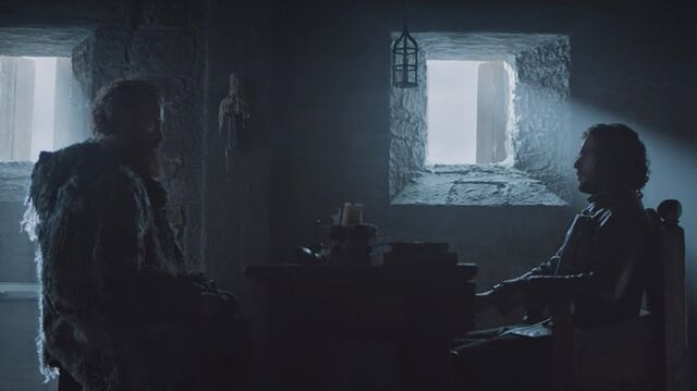 Archivo:Jon Nieve y Tormund HBO.jpg