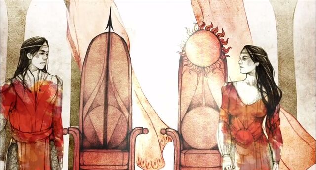Archivo:Mors Martell y Nymeria Príncipes de Dorne HBO.jpg