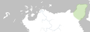 Mapa Punta Wyvern