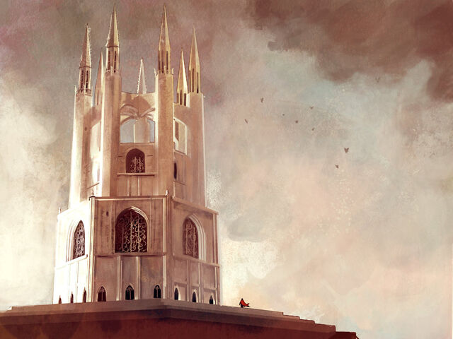 Archivo:Great septon of Baelor by MarcSimonetti.jpg