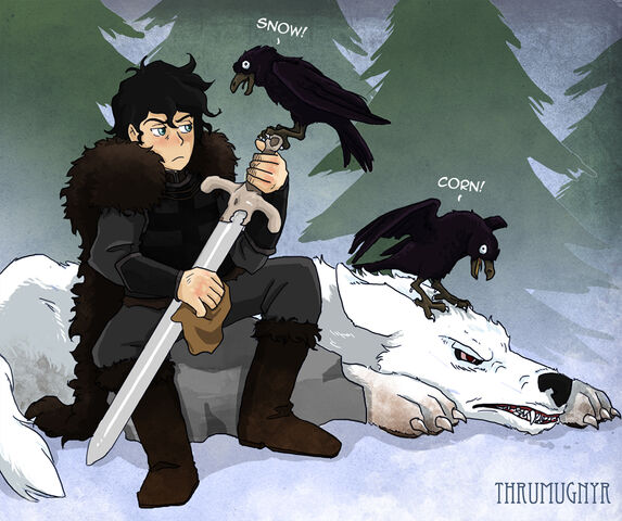 Archivo:Jon Nieve by Thrumugnyr©.jpg