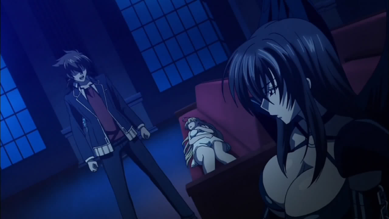 High School DXD Raynare и Иссей