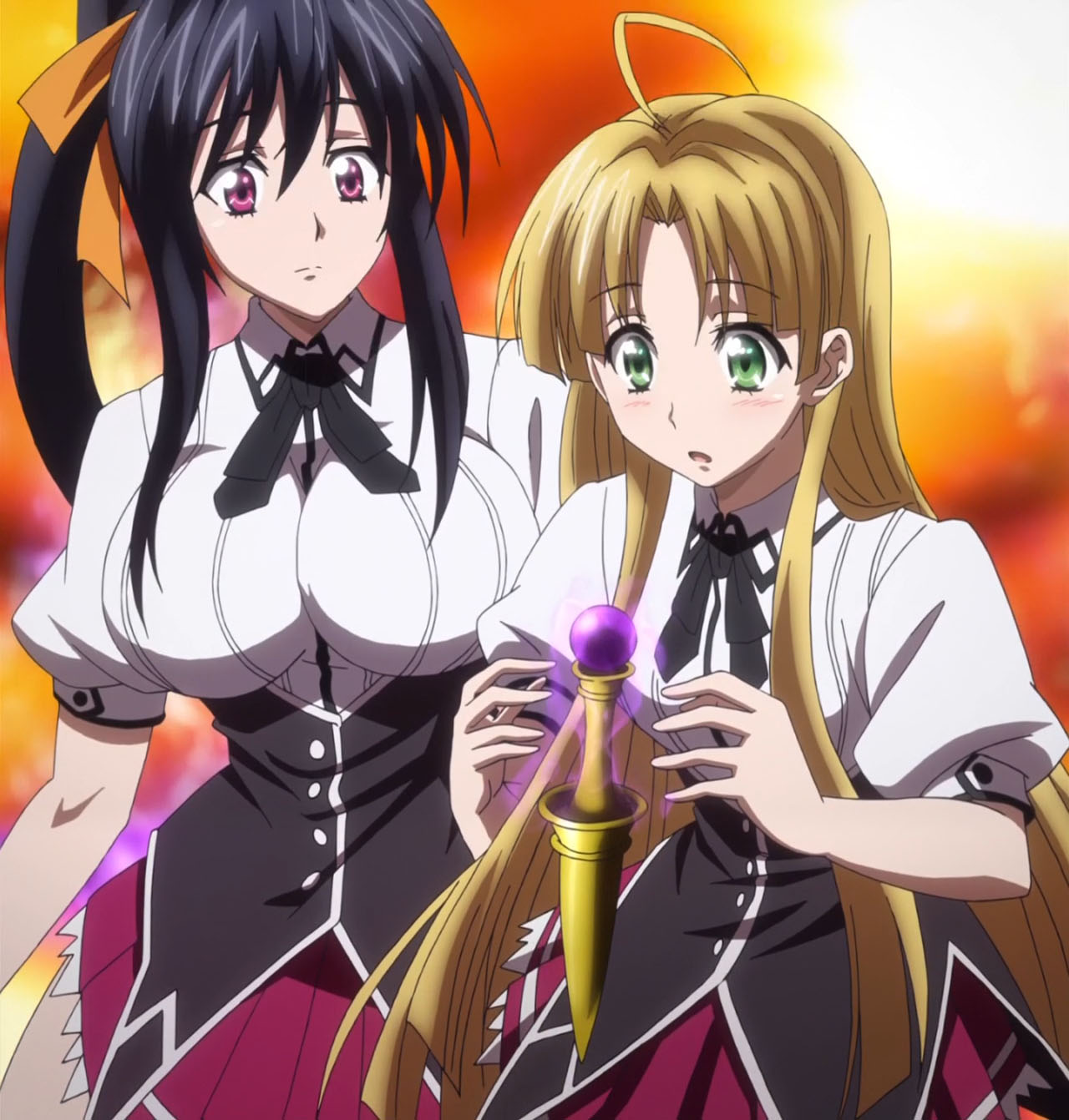 Image - Fafnir protecting ORC from harm.jpg High School DxD Wiki.