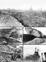 WW1 collage