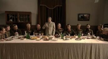 Stalin eating scene