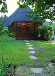 It's not a house. It's a room at a B&B guesthouse!