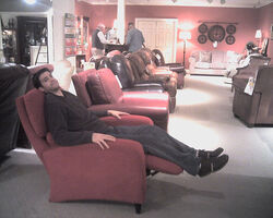 Mini tomato recliner