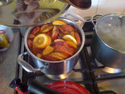 Mulled Cider prep