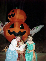 Dorothy, Toto and Princess Jasmine