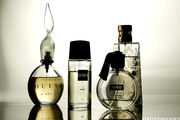 Perfumes in bottles