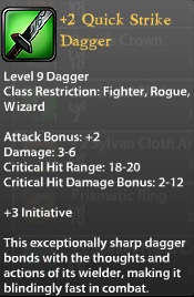 2 Quick Strike Dagger