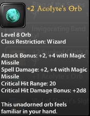 2 Acolyte's Orb
