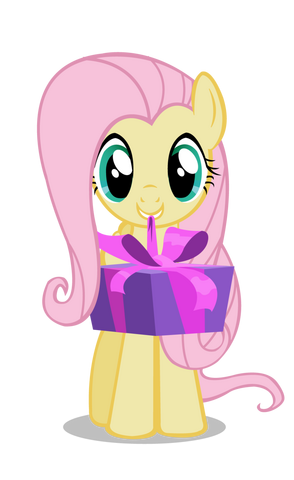 Archivo:Fluttershy gift vector by masterrottweiler-d4jbt5x (1).png