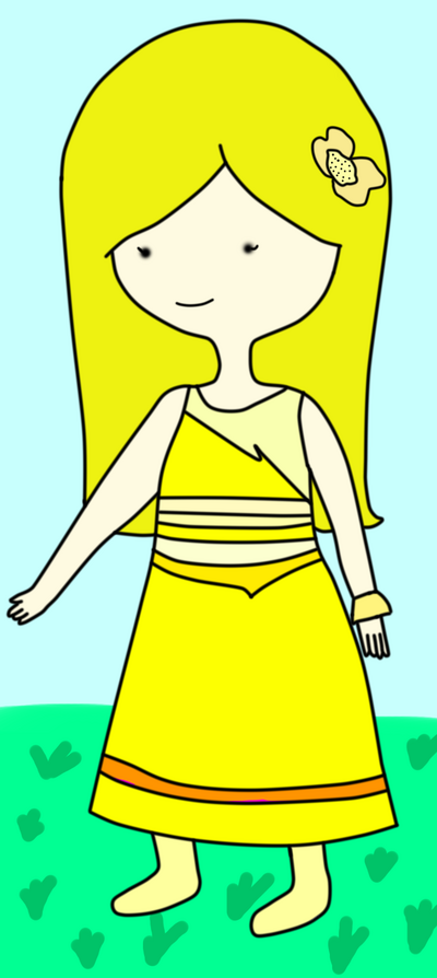 Candy lemon traje largo