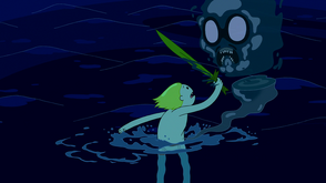 Finn en el mar