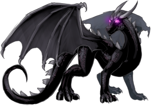 Archivo:Ender dragon by eagleredbeak-d5cr7vd.png