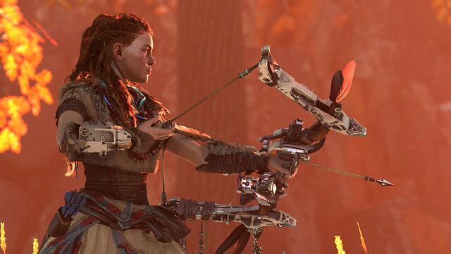 Datei:Horizon Zero Dawn Bogen Aloy.jpg