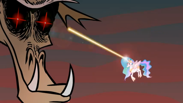 File:165278 - bizarro Bizarro Celestia Bizarro Discord Bizarro Princess Celestia celestia Discord MAGIC.MOV Princess Bizarro Celestia.png