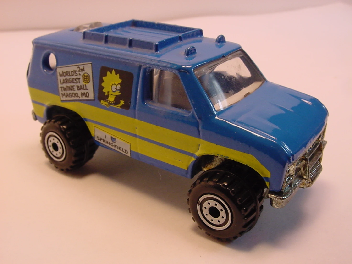 Image 1990 The Simpsons Family Camper Thick Stripe White