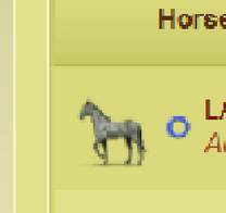 Gelding gender sign