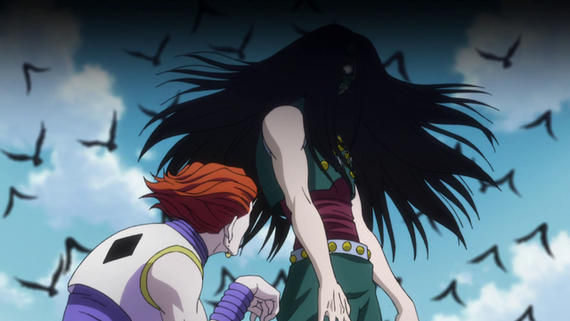 File:Illumi threatening Hisoka.png