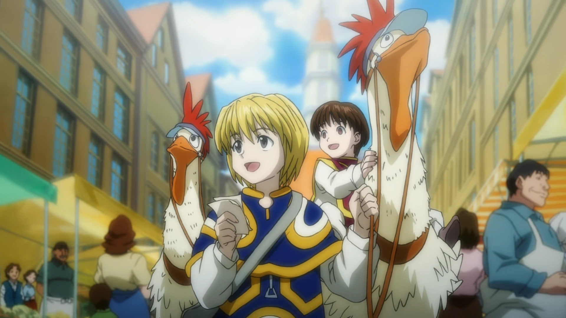 Image Pairo and Kurapika in town.png Hunterpedia FANDOM powered