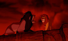 Lion king scar simba