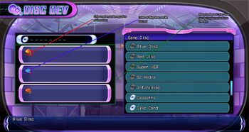 DiscDevelopmentMenu