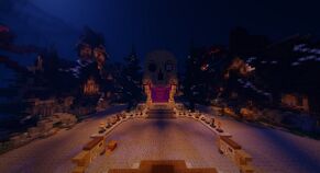 Halloween lobby